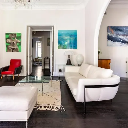 Carre D'or, Superbe Sur Jardin, Elegant Et Ensoleille Nice