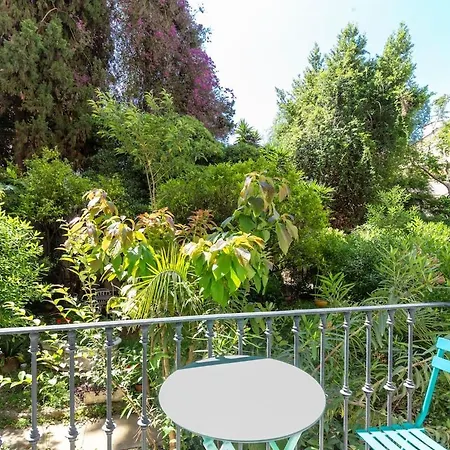 Carre D'or, Superbe Sur Jardin, Elegant Et Ensoleille * Nice